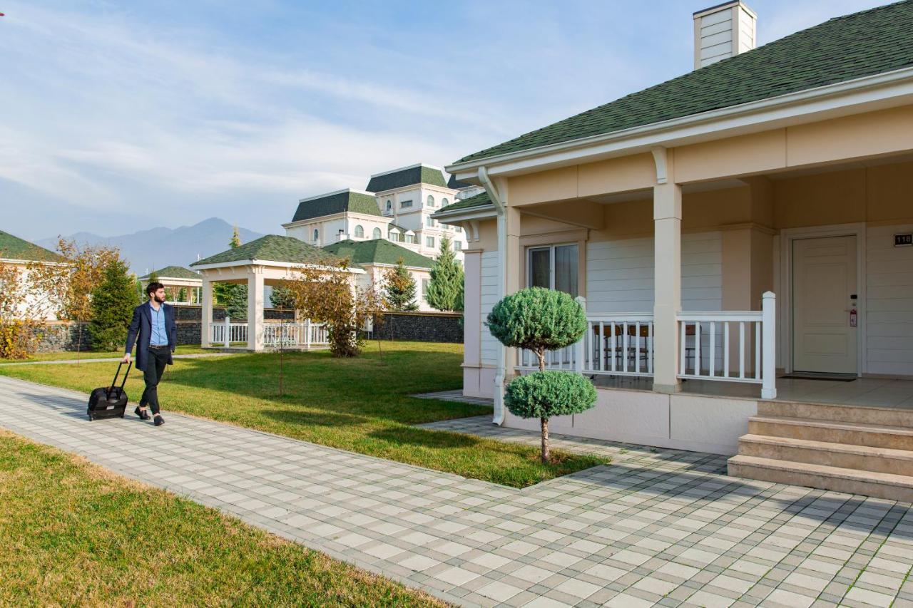 Gabala Garden Hotel Exterior photo Residential complex in the village of Kaskad