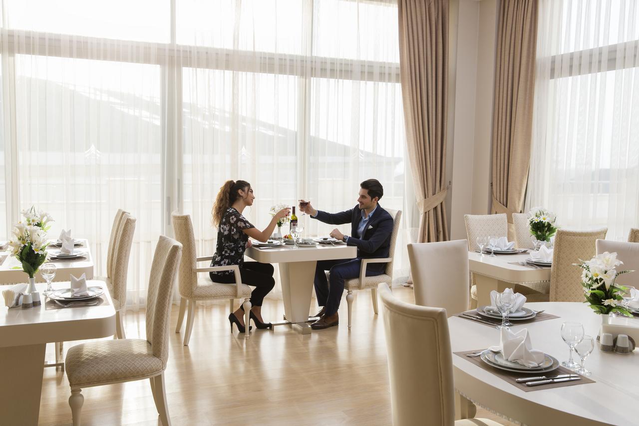 Gabala Garden Hotel Exterior photo The restaurant